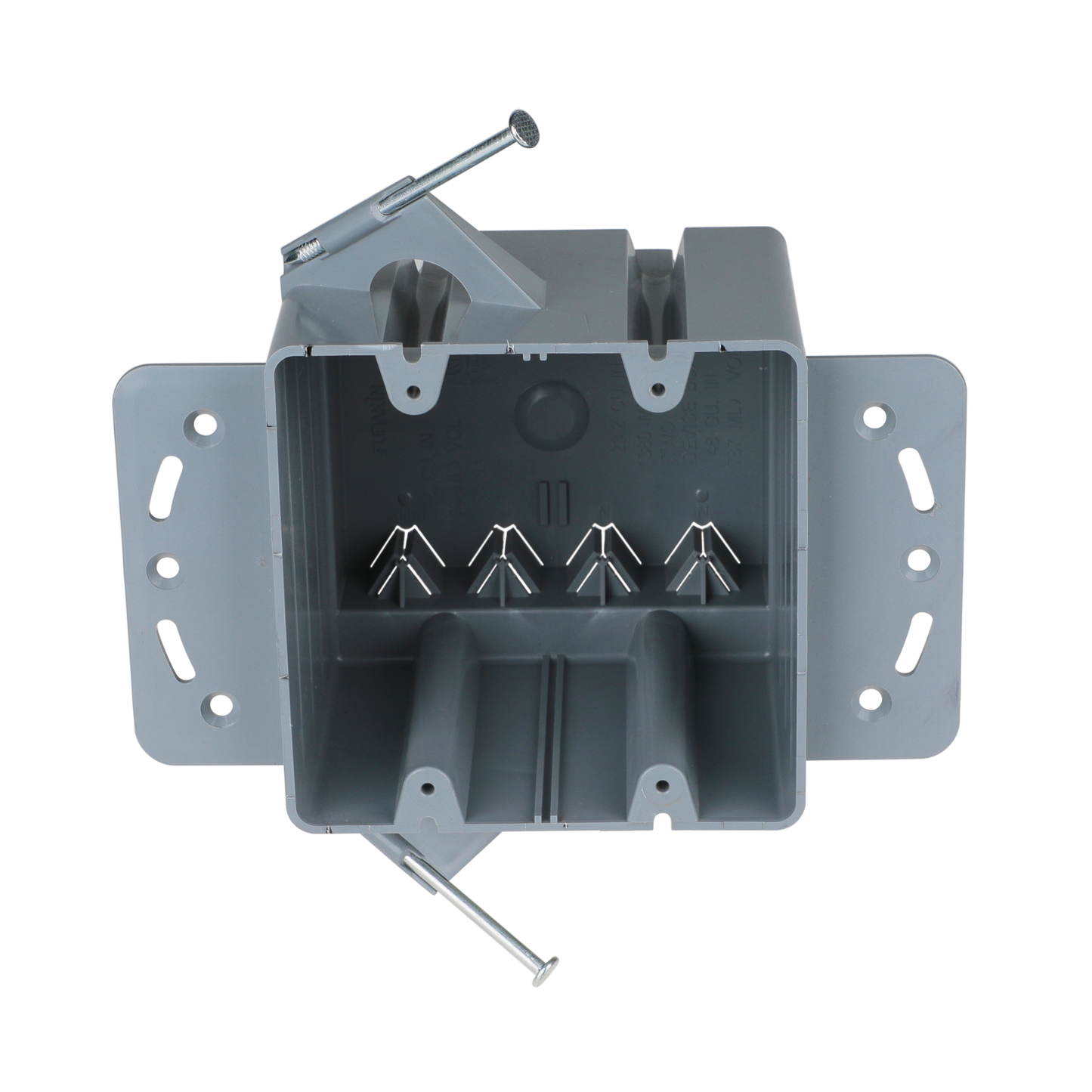 2-Gang New Work Electric Box