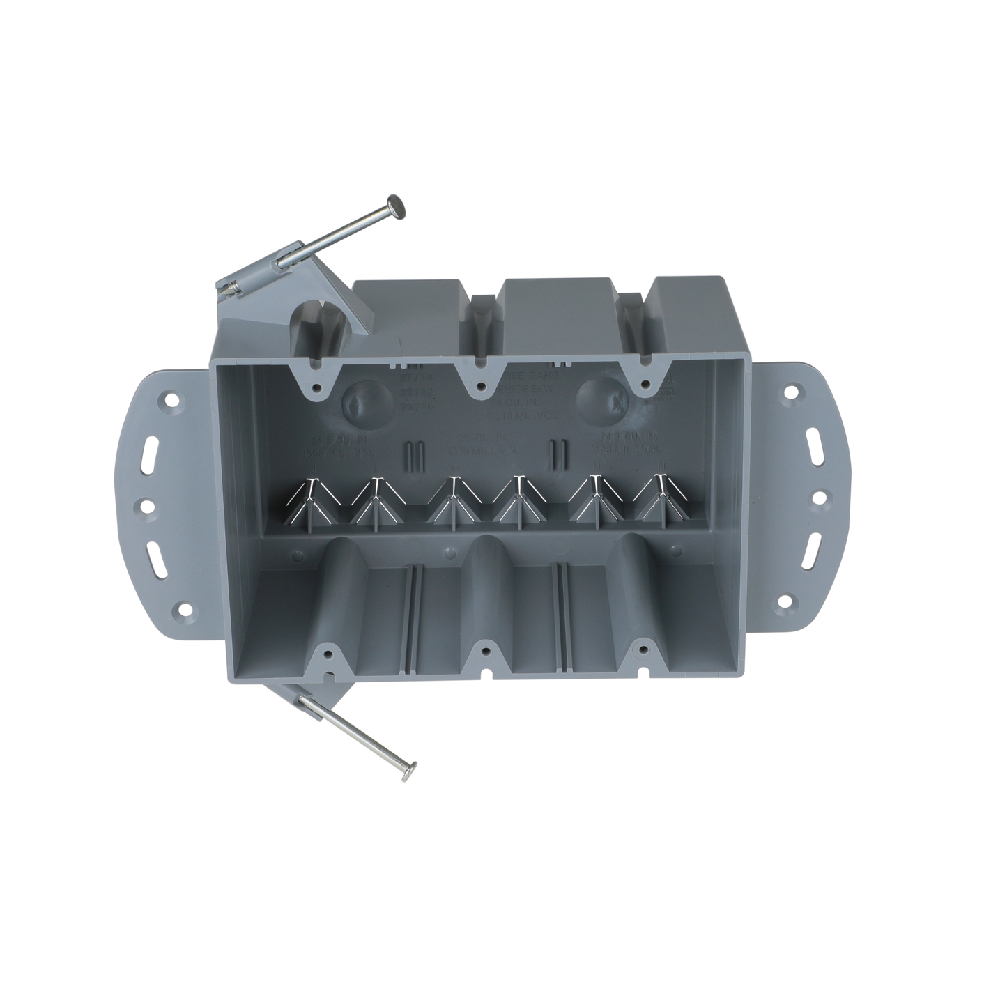 3-Gang New Work Electric Box