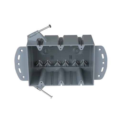3-Gang New Work Electric Box
